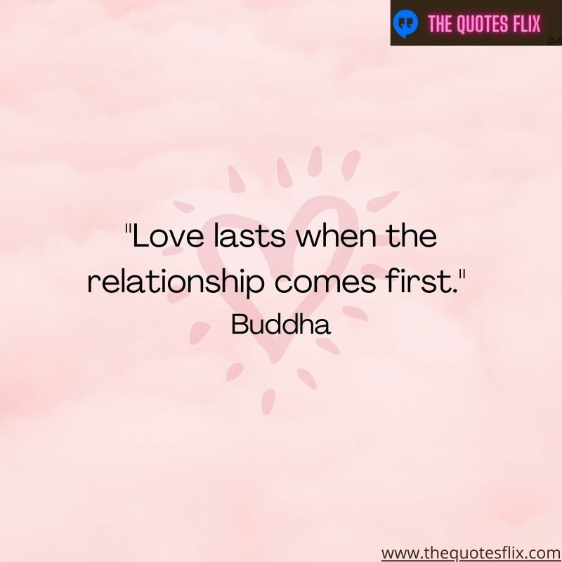 buddha quotes on self love – love relationship comes first