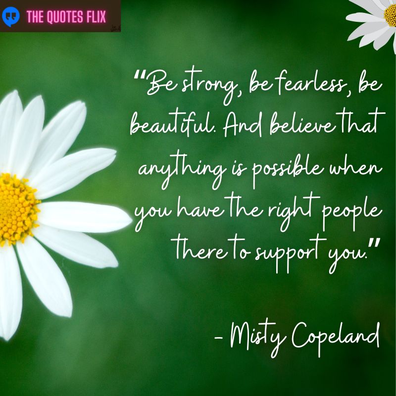 cancer patient quotes - be strong be fearless be beautiful
