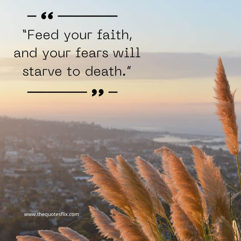 inspirational cancer quotes – faithh fears death