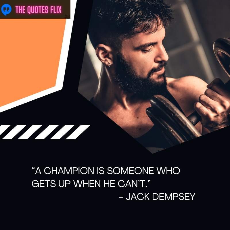 inspirational quotes for athletes - champion is someone who gets up