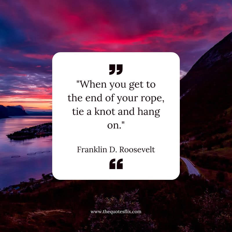 motivational cancer quotes – end rope tie hang