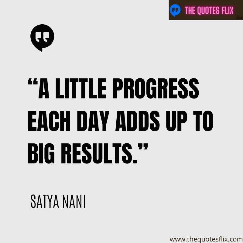 quotes of success for students – a little progress each day adds up to big results