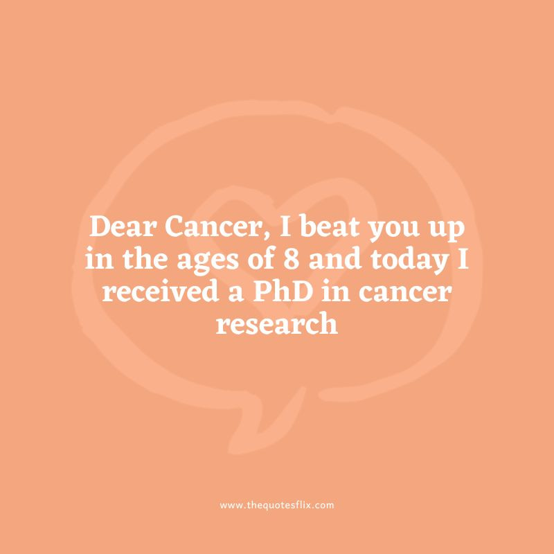 inspirational cancer quotes – cancer beats ages research