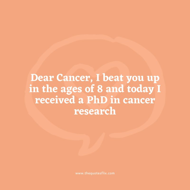 inspirational cancer quotes – cancer beats ages research