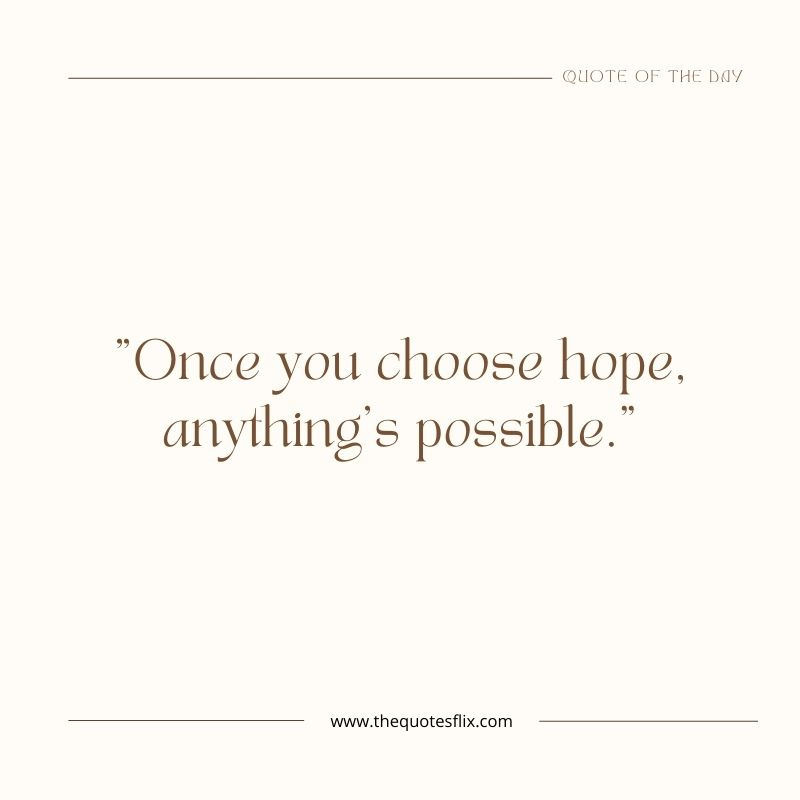 inspirational quotes for cancer – hope anything possible