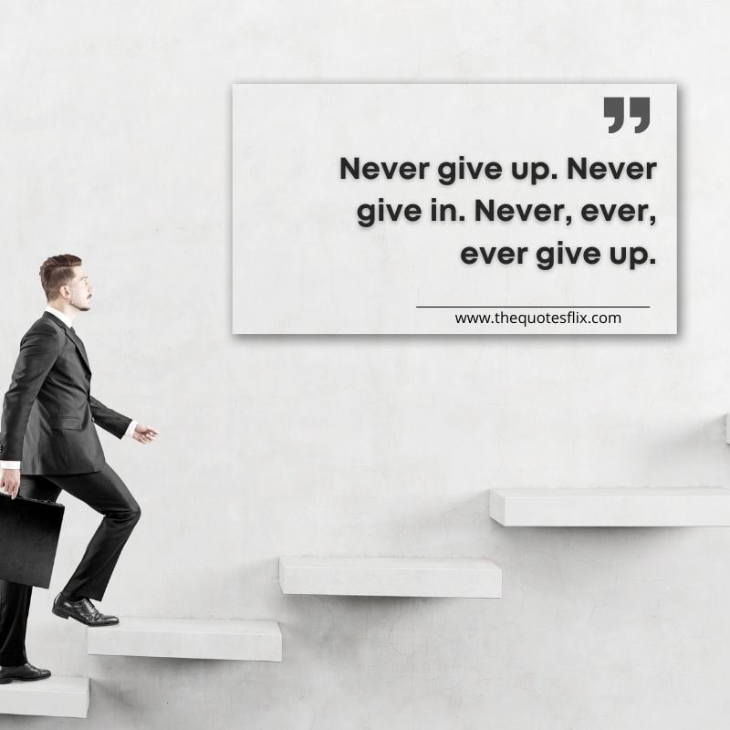skin cancer inspirational quotes – never give up