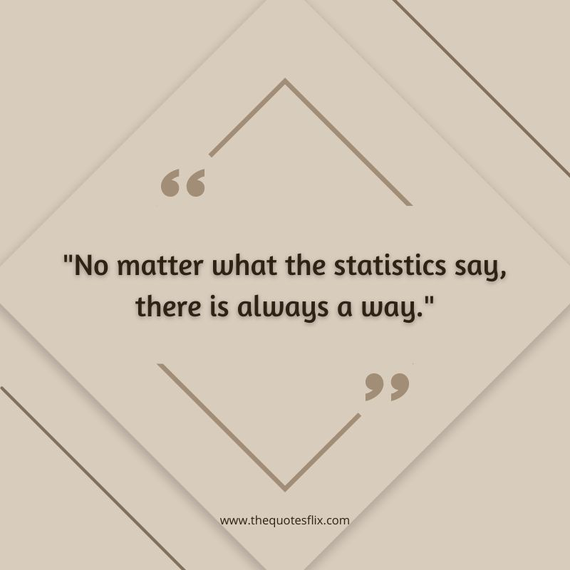 word of encouragement for cancer – matter statistics way