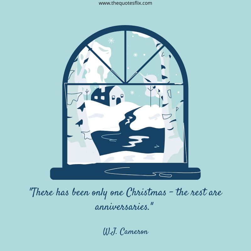 Christmas quotes – one christmas rest are anniversaries