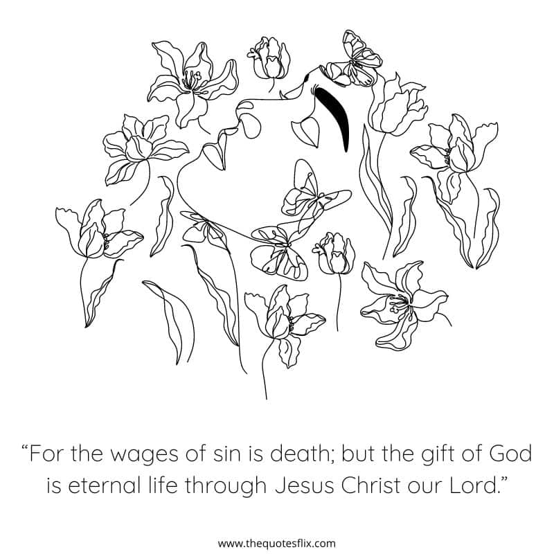 Christmas quotes – wages of sin is death