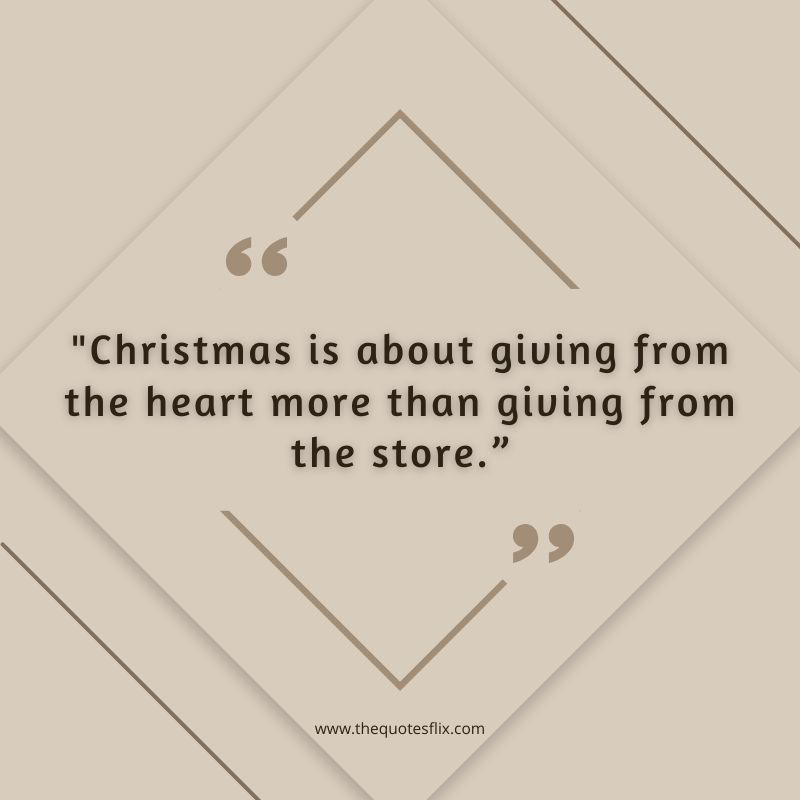Christmas religious quotes – christmas giving heart from store