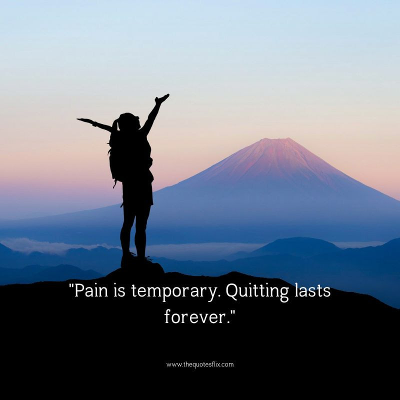 cancer inspirational quotes – pain is temporary