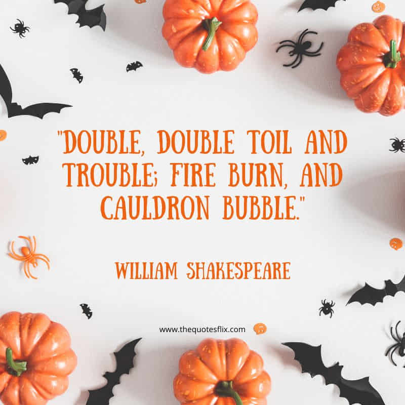 halloween funny quotes – double trouble fire burn