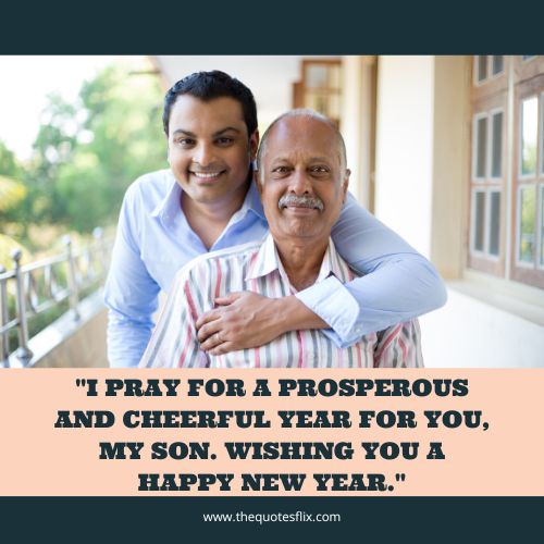 best happy new year wishes for son – pray prosperous cheerful son
