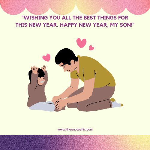 happy new year family wishes – wishing best new year son
