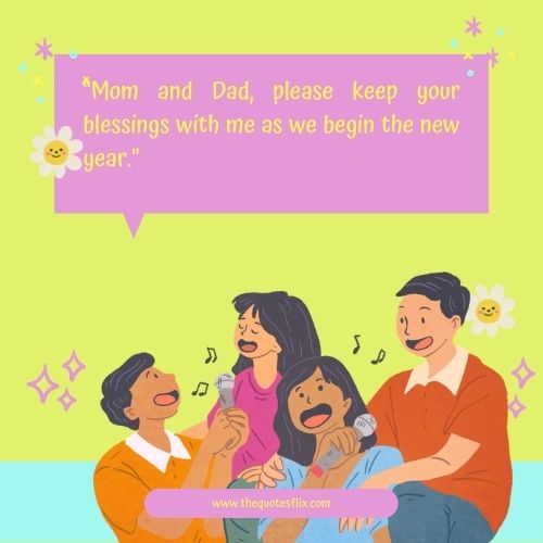 happy new year wishes for parents – mom and dad blessings new year