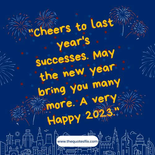 happy new year wishes to son – cheers successes happy 2023