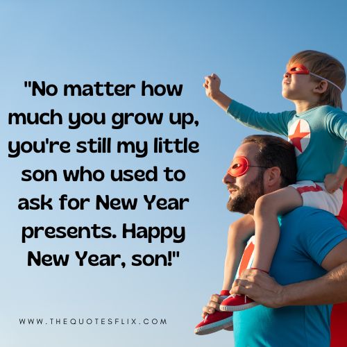 happy new year wishes to son – grow son new year presents happy