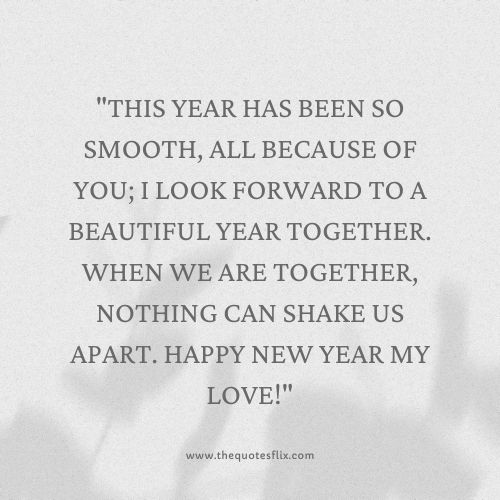 happy new year wishes – smooth beautiful together shake love