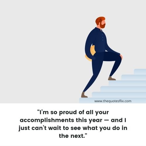 new year postive quotes – proud accomplishment year next