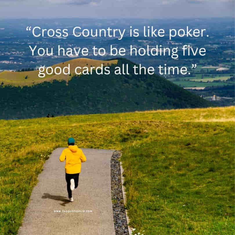 cross country quotes - poker good cards time