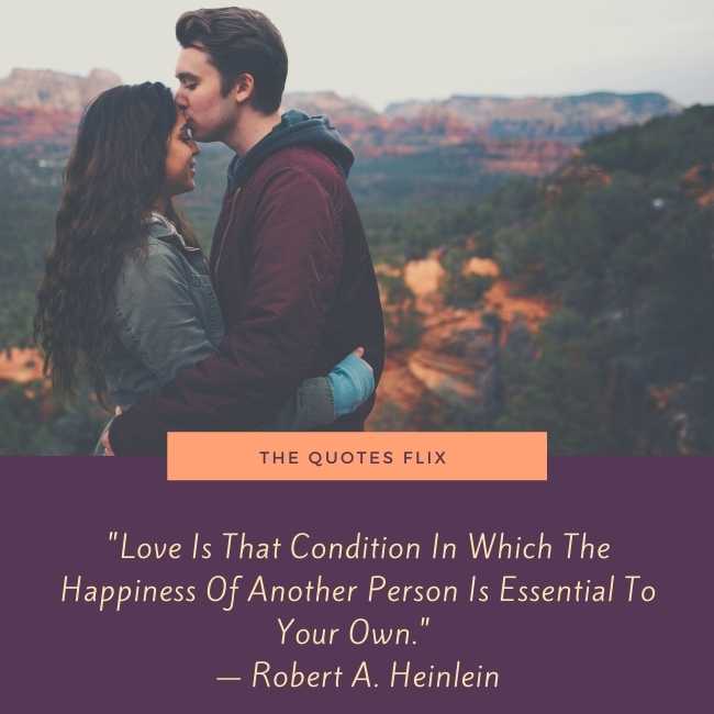 relationship love quotes for her - condition happiness another person
