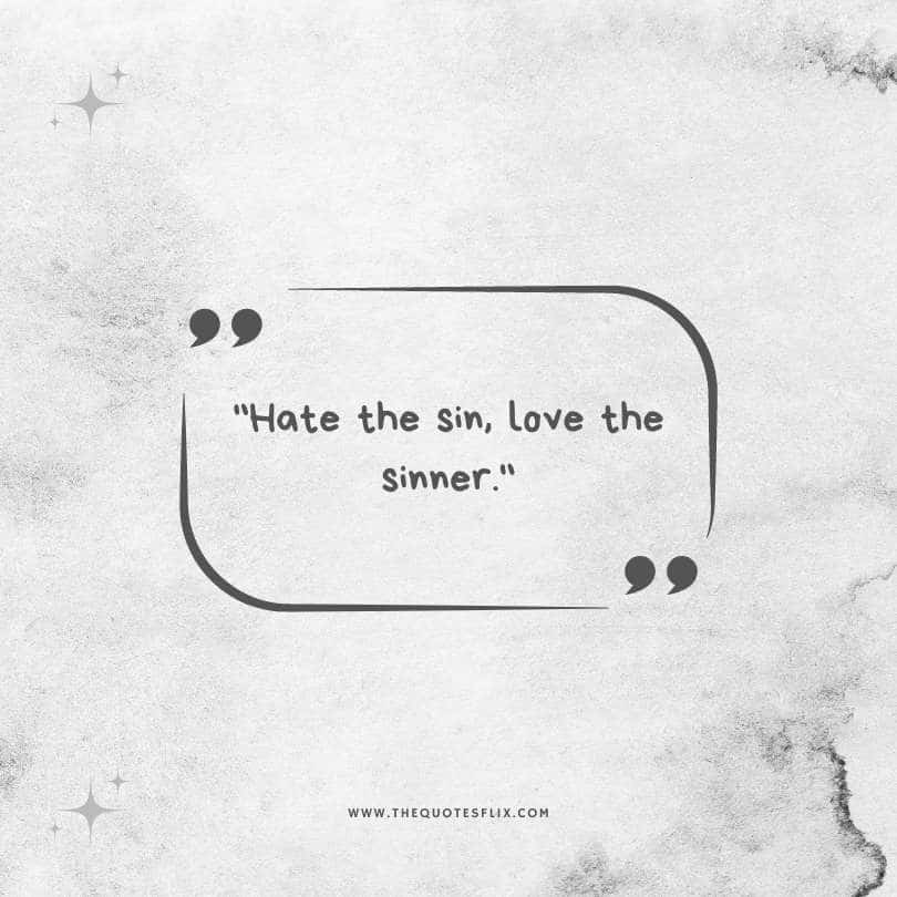 mahatma gandhi quotes - hate sin love sinner