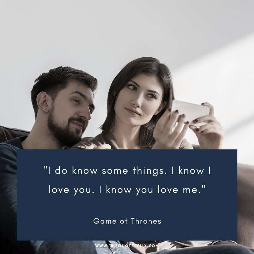 deep love quotes for her - know i love you you love me