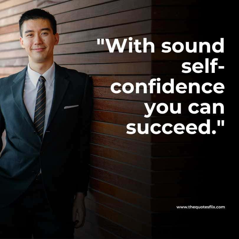 norman vincent peale quotes - with self confidence you can succeed