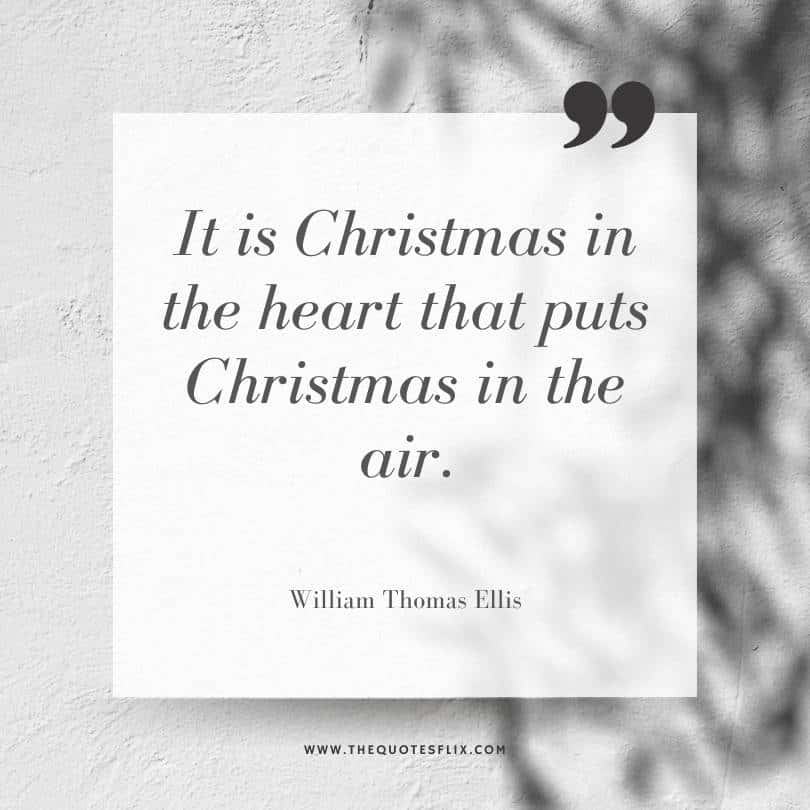 Christmas quotes Jesus - christmas in heart puts christmas in air