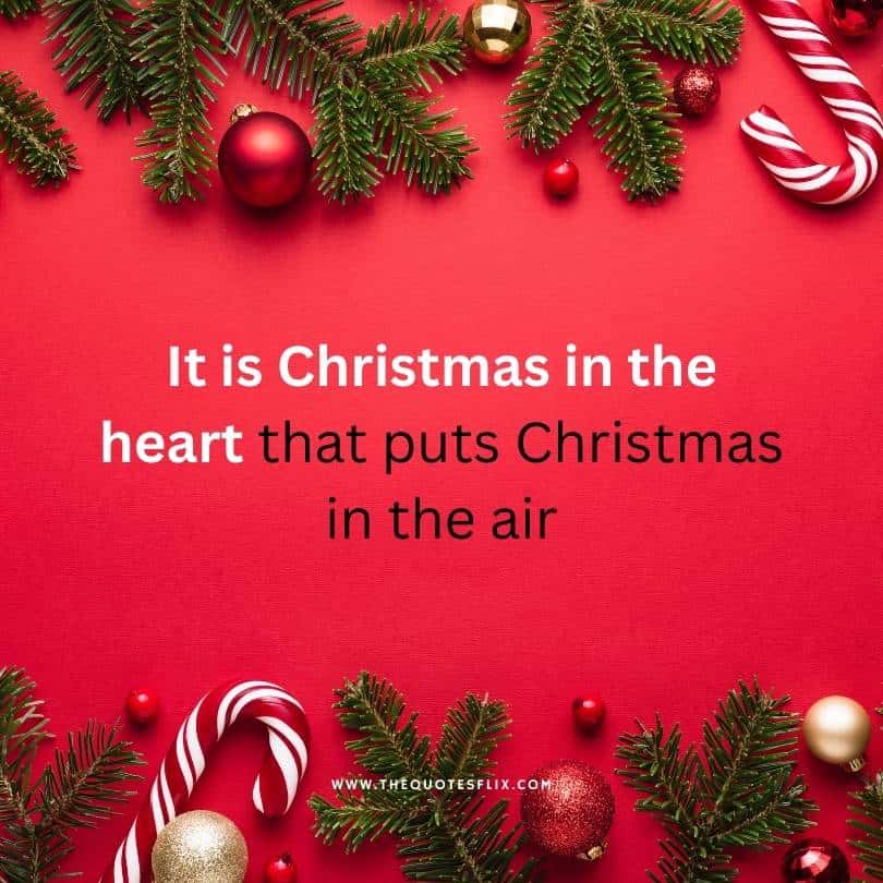 Disney Christmas quotes - Christmas in heart puts in the air