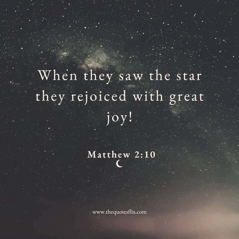 famous jesus Christmas quotes - they saw star rejoiced with great joy