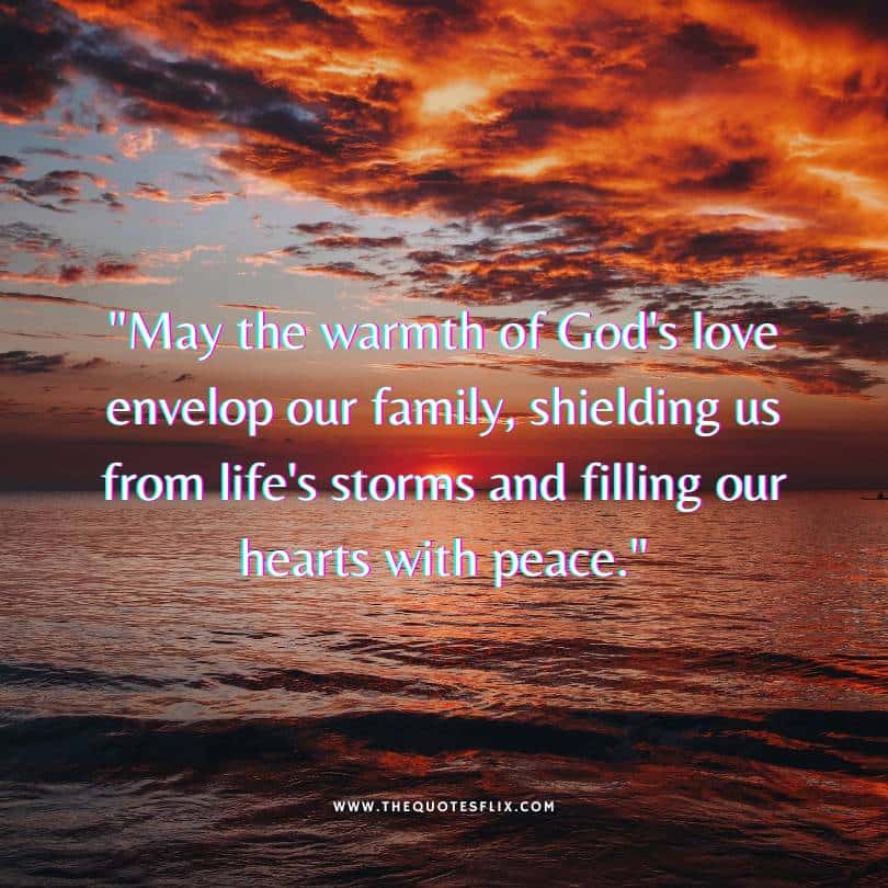 god bless quotes - god love family peace