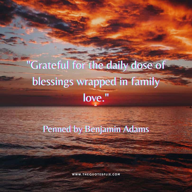 god bless you quotes - grateful blessing in family love