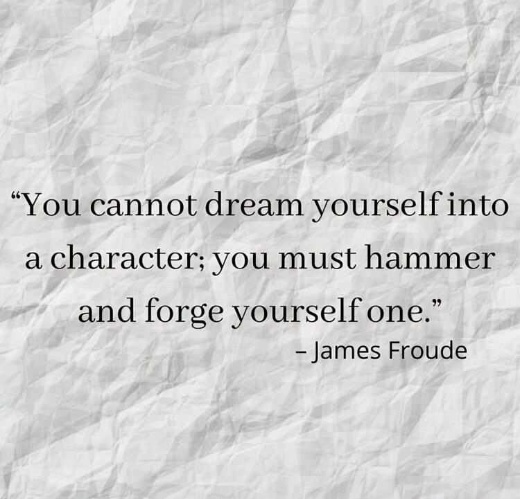 You cannot dream yourself into a - motivational quotes for him