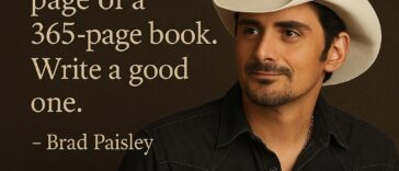 brad paisley new year quote