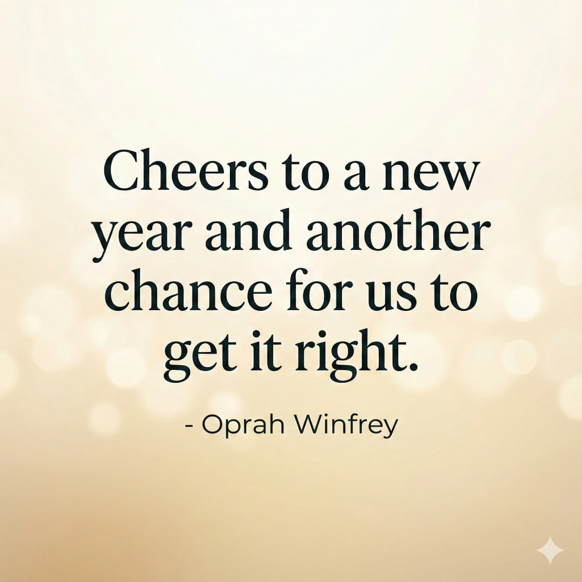 cheers new year oprah winfrey